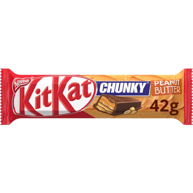Σοκολάτα Chunky φυστικοβούτυρο KitKat (42g)