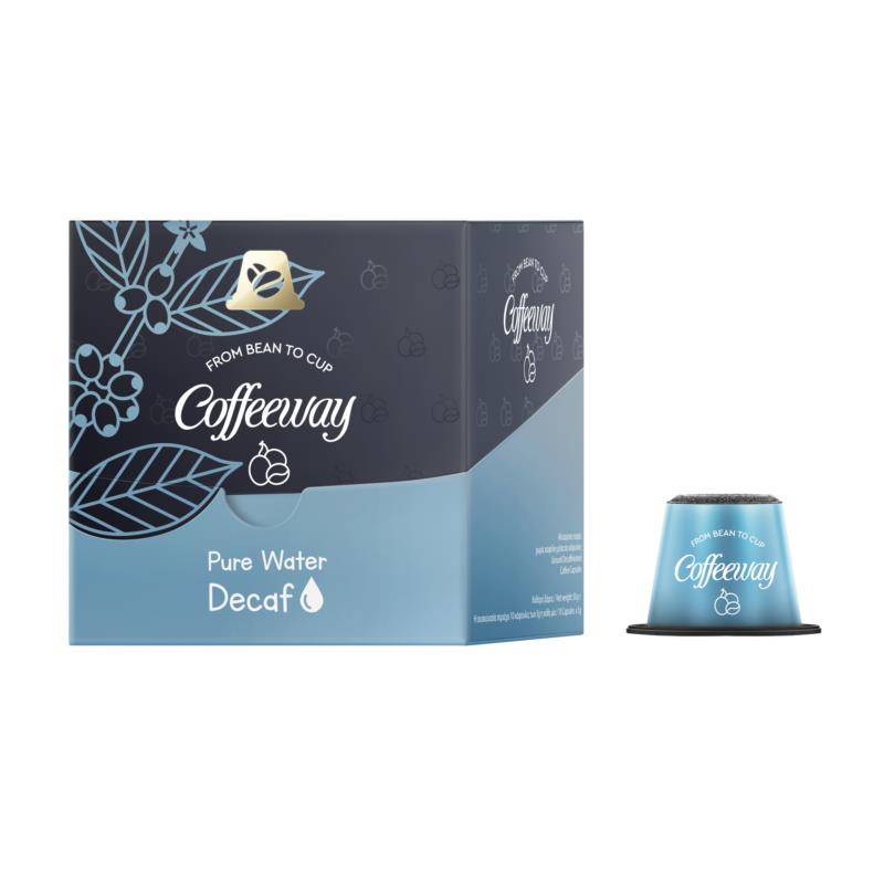 Κάψουλες Espresso Decaf Pure Water Coffeeway (12 τεμ) 10+2 Δώρο