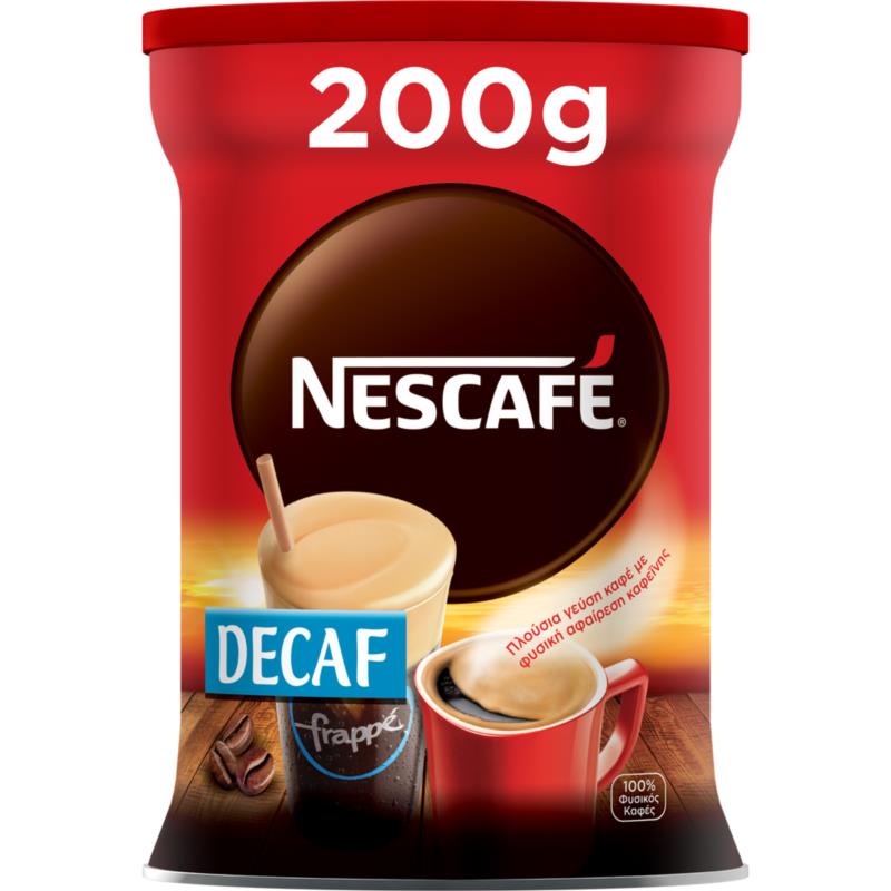Στιγμιαίος Καφές Decafeine Nescafe (200 g)