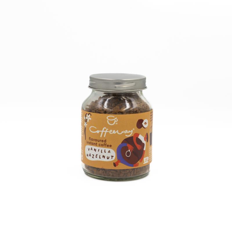 Αρωματικός Στιγμιαίος Καφές Vanilla Hazelnut Coffeeway (50 g)