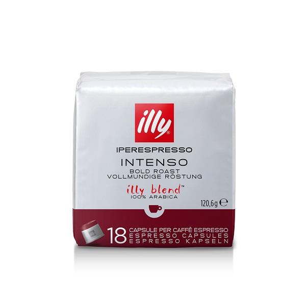 Κάψουλες espresso Intenso για μηχανή Iperespresso Illy (18 τεμ)