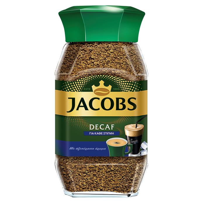Καφές Στιγμιαίος Εκλεκτός Decaf Jacobs (100 g)