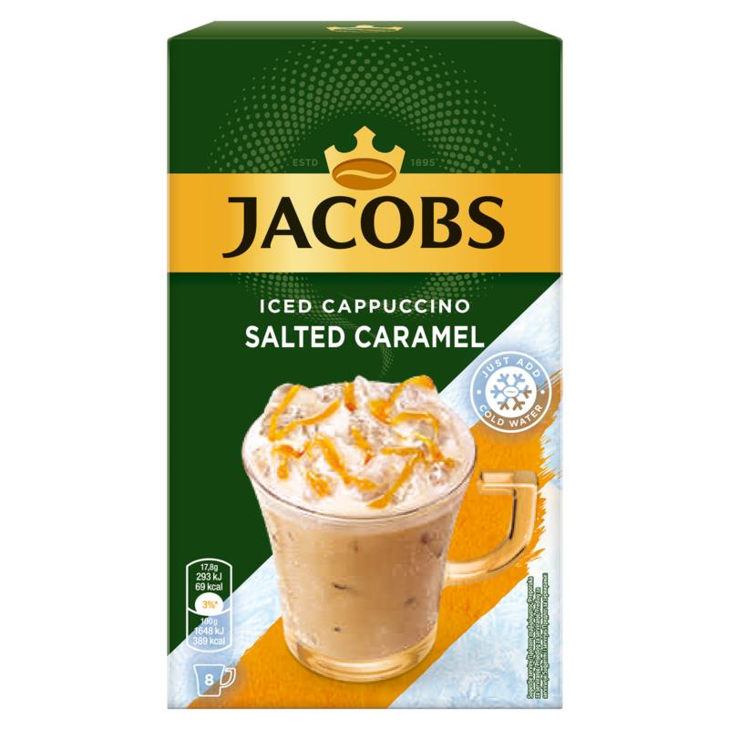 Στιγμιαίος Καφές Cappuccino Salted Caramel Jacobs (8τεμ)