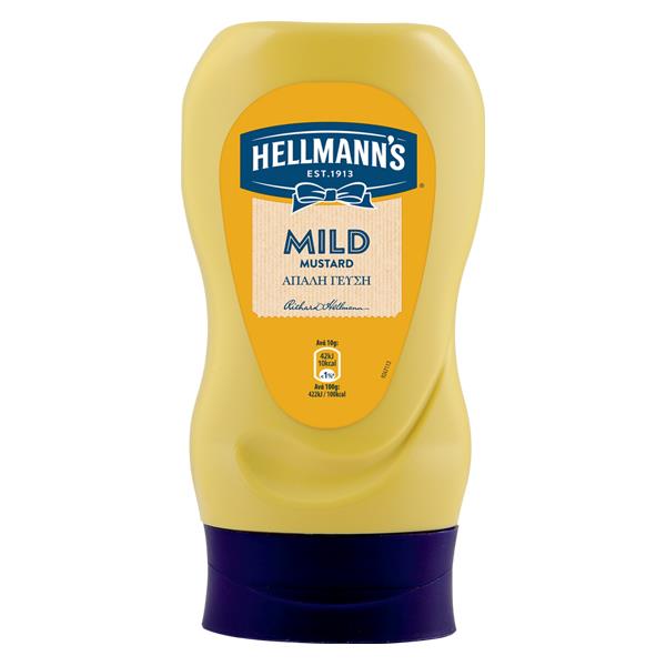 Μουστάρδα Απαλή Top Down Hellmann's (265 ml)