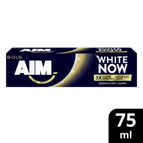 Οδοντόκρεμα White Now Gold Aim (75 ml)