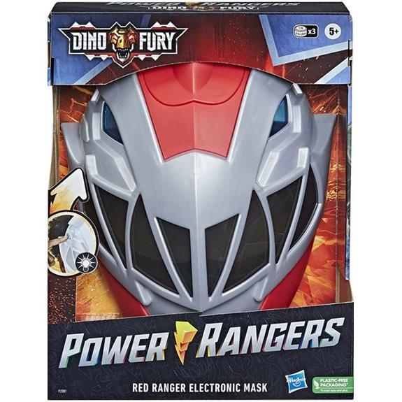 Hasbro Power Rangers DNF Ηλεκτρονικη Μασκα Red Ranger - F2281