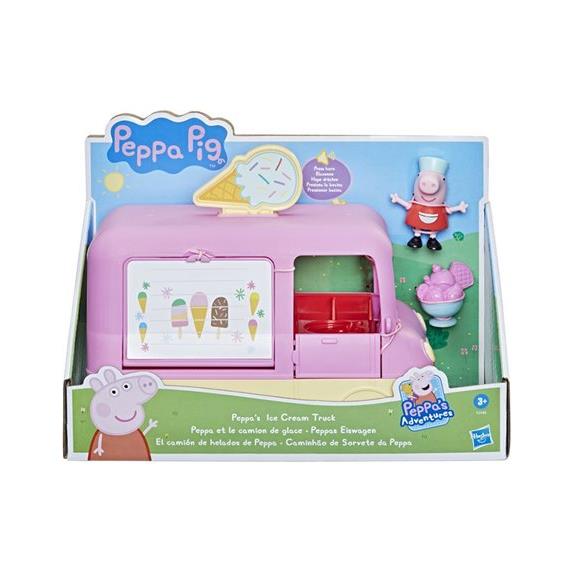 Peppa Pig Φιγουρα & Ice Cream Truck Hasbro - F2186