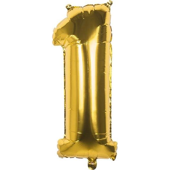 Μπαλονι Foil Χρυσο #1 Boland 66εκ - 321901