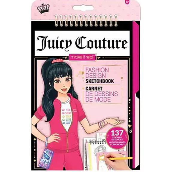 Make It Real Ζωγραφικη Juicy Couture Fashion Sketchbook - 4426