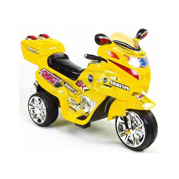 Ηλεκτροκίνητη Μηχανή Star 6V Κίτρινη | Skorpion Wheels - 5245021