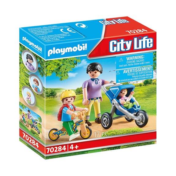 Playmobil City Life Μαμά Και Παιδάκια - 70284