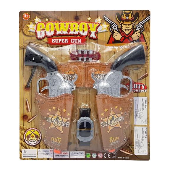 BlablaToys D.I Παιδικα Οπλα Με Πιστολοθηκη Cowboy Super Gun - 70704198
