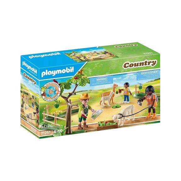 Playmobil Country Βολτα στην Εξοχη Με Τα Αλπακα - 71251