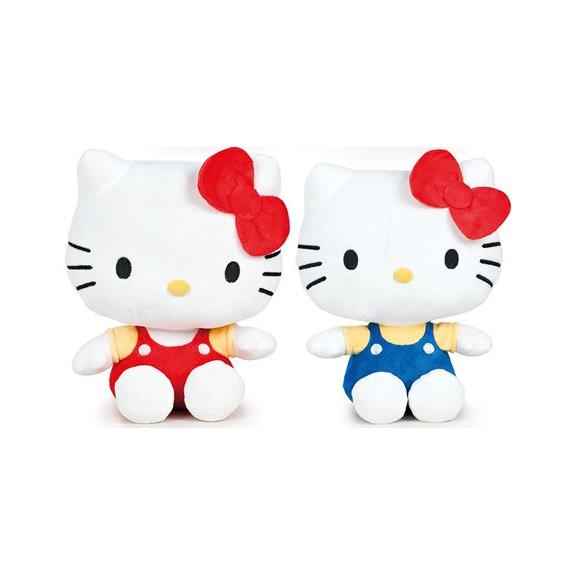 BlablaToys D.I Λούτρινο Hello Kitty Με Κόκκινο Φιόγκο 25cm Σε 2 Σχέδια - 9310