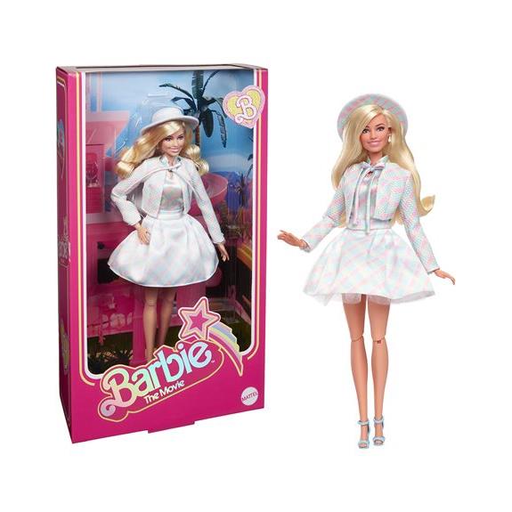 Mattel Συλλεκτικη Κουκλα Barbie Movie Blue Plaid Matching Set - HRF26