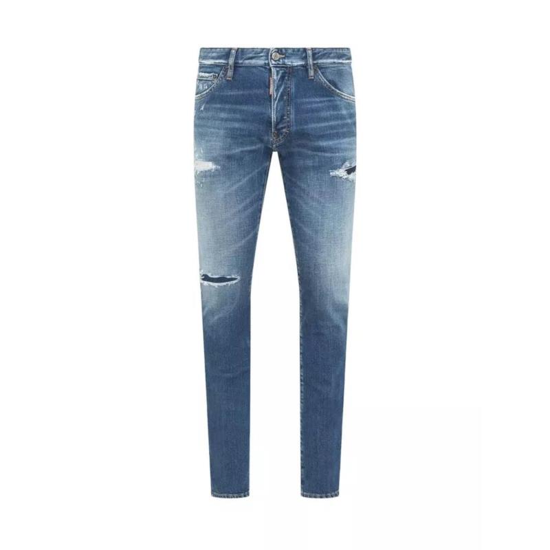 Dsquared² Blue Cotton Jeans & Pant DS-10378-IT52 | XL 8058049865007 IT46