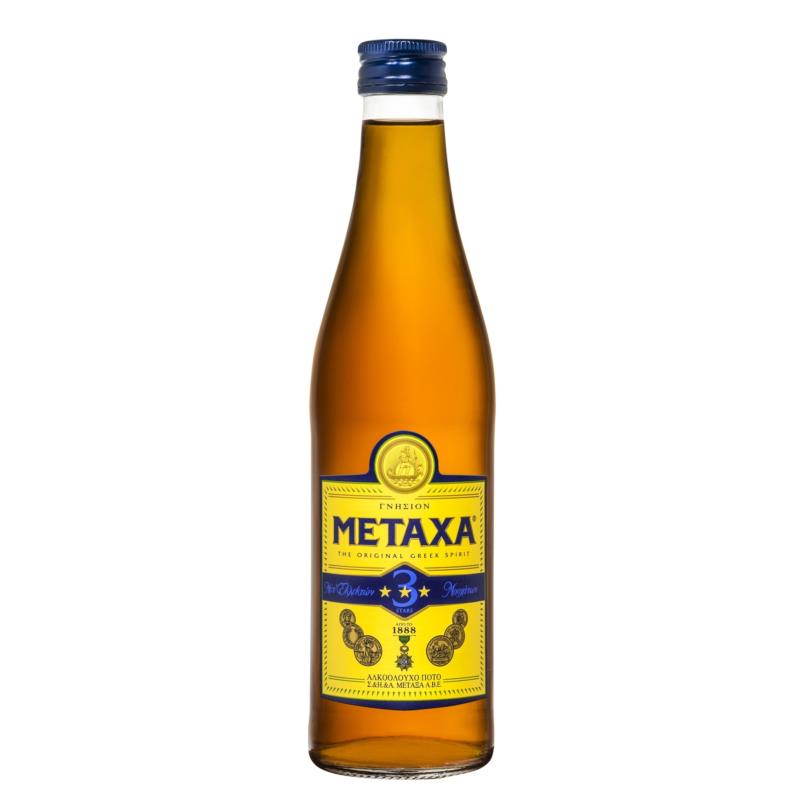 Brandy Metaxa 3* (350 ml)