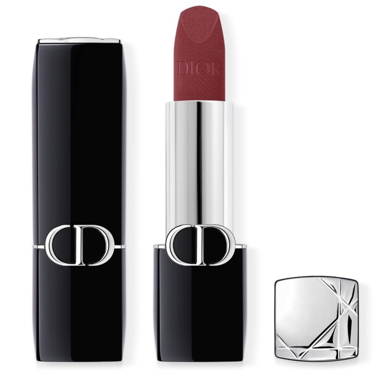 DIOR ROUGE DIOR LIPSTICK - COMFORT AND LONG WEAR - HYDRATING FLORAL LIP CARE | 824 Saint Germain Velvet finish