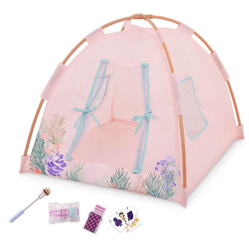 Our Generation Σετ Caming Tent With Accessories (BD35427)