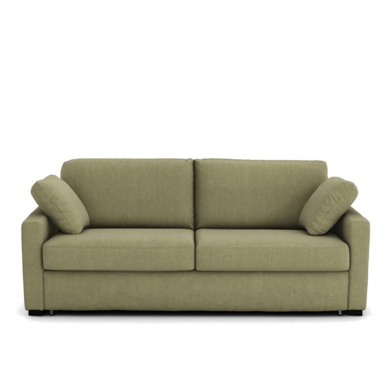 Καναπές-κρεβάτι από βαμβάκι/λινό Μ98xΠ205xΥ85cm