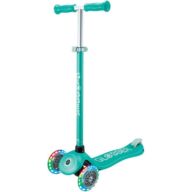 Globber Scooter Primo Plus Lights Emeral Green (442-607-4)