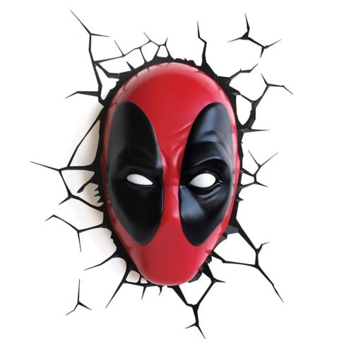 Διακοσμητικό Φωτιστικό Led The Source 3DL Marvel Deadpool 62267