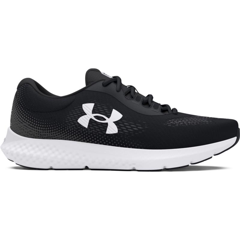 Under Armour - 3026998 UA CHARGED ROGUE 4 - Black/White/White