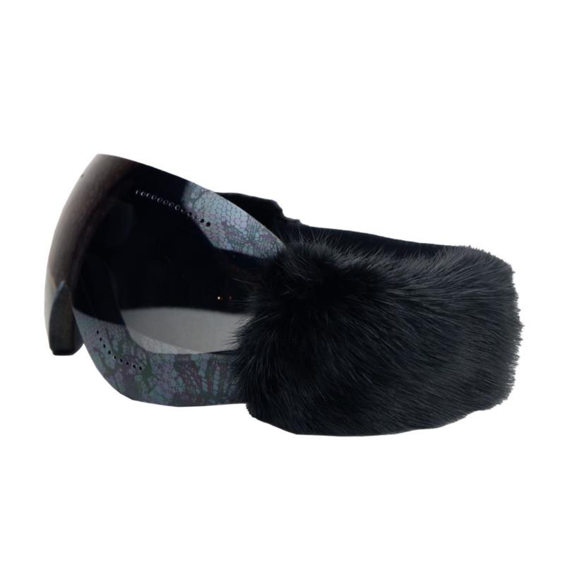 Dolce & Gabbana Black Mink Sunglasses DO&-11520 8052087727068 One Size