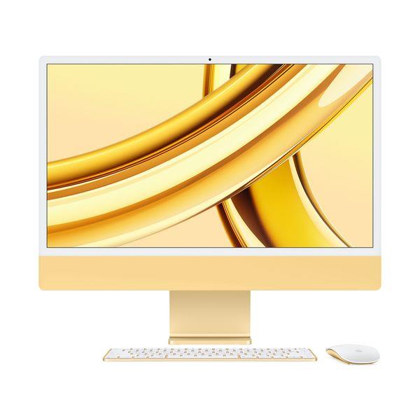 Apple iMac 24" M3 8-Core/8GB/256GB/10-Core GPU Yellow All in One PC