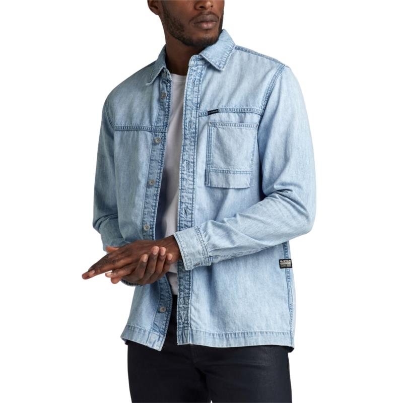 DENIM REGULAR FIT SHIRT MEN G-STAR RAW