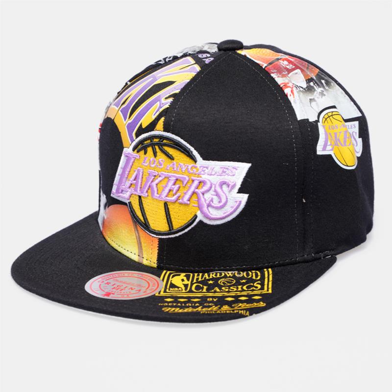 Mitchell & Ness Shirt Remix Los Angeles Lakers Ανδρικό Καπέλο (9000116042_1469)