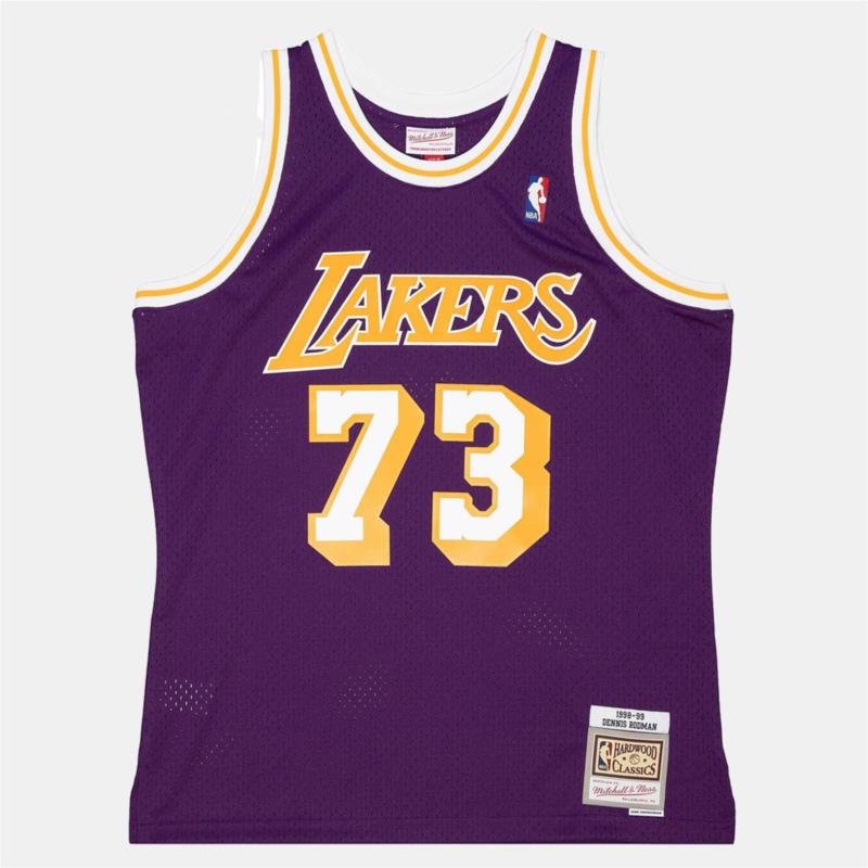 Mitchell & Ness Swingman L.Α Lakers Ανδρική Μπασκετική Φανέλα (9000165441_3149)