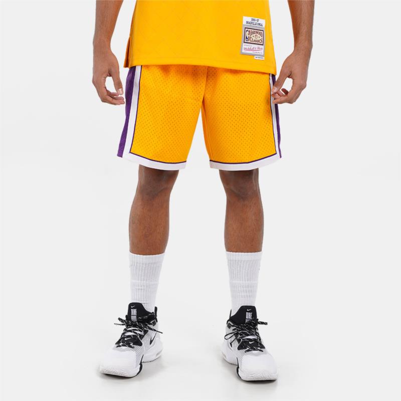 Mitchell & Ness Los Angeles Lakers Swingman Ανδρικό Σορτς (9000088345_55424)