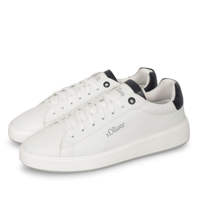 S.Oliver CASUAL V. SNEAKERS Λευκό