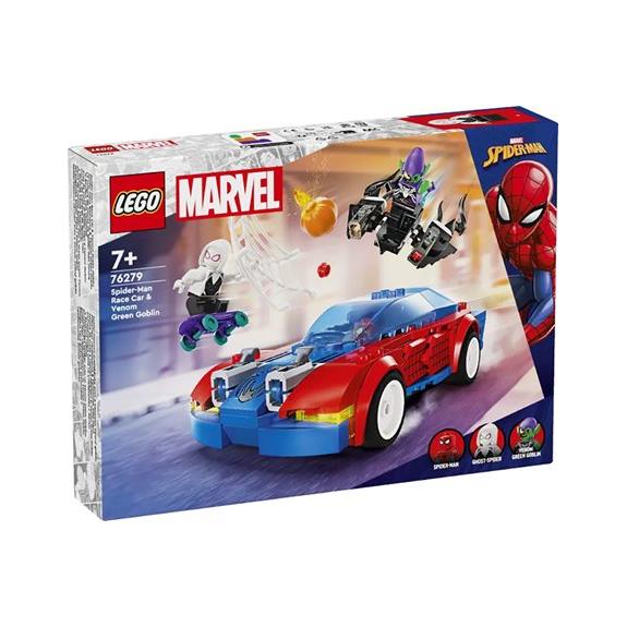 Lego Marvel Spider-Man Race Car & Venom Green Goblin - 76279