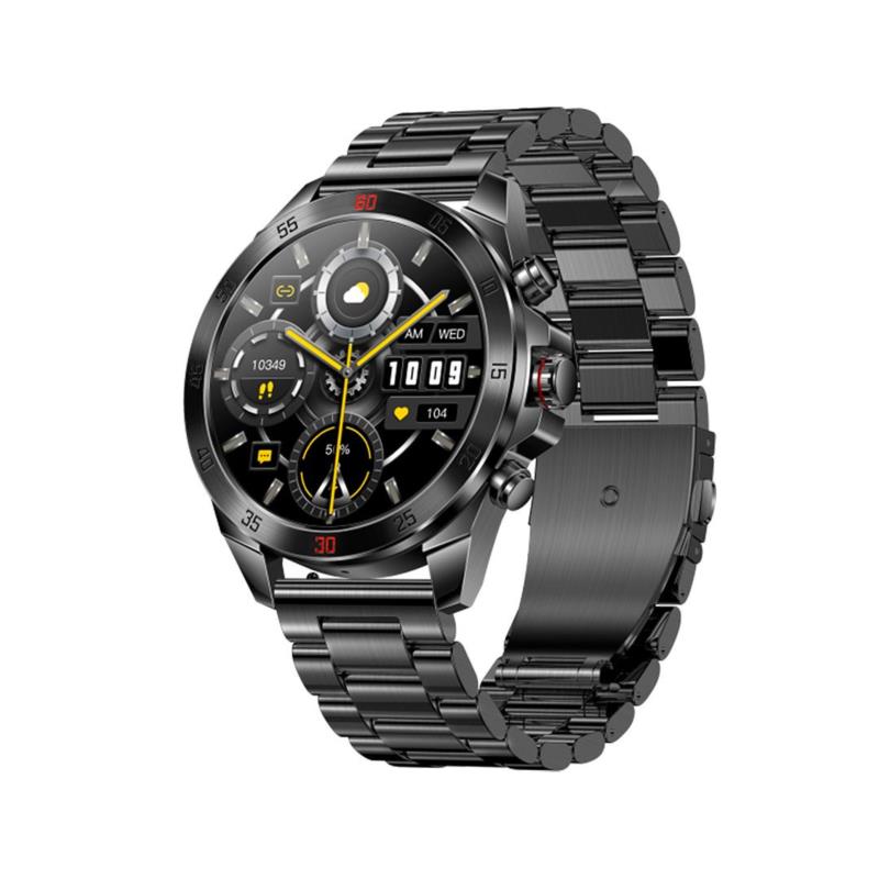 Smartwatch NX1 pro - Μαύρη κάσα / Μαύρο λουρί σιλικόνης