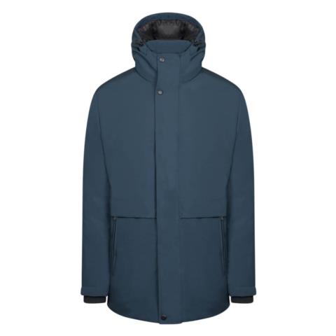 Hooded High Thermal Jacket Μπλε (Modern Fit) New Arrival