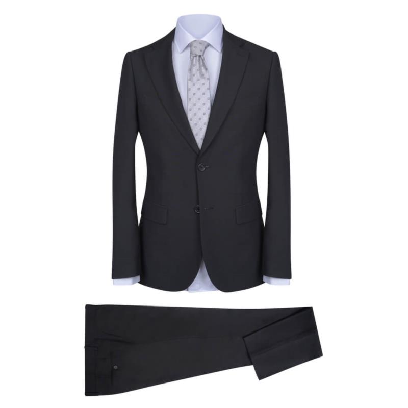 Prince Oliver Κοστούμι Μαύρο (Slim Fit) New Arrival