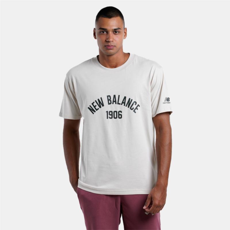 New Balance Essentials Varsity Ανδρικό T-shirt (9000168122_5583)