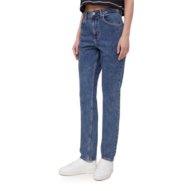HIGH WAIST TAPERED FIT JEANS WOMEN KARL LAGERFELD