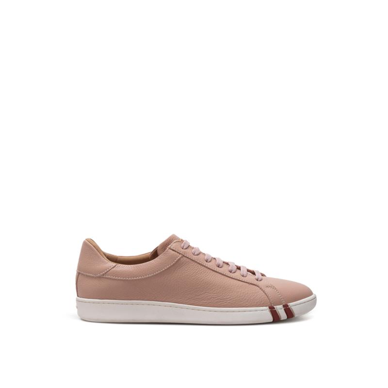 Bally Pink Leather Sneakers EU37/US7