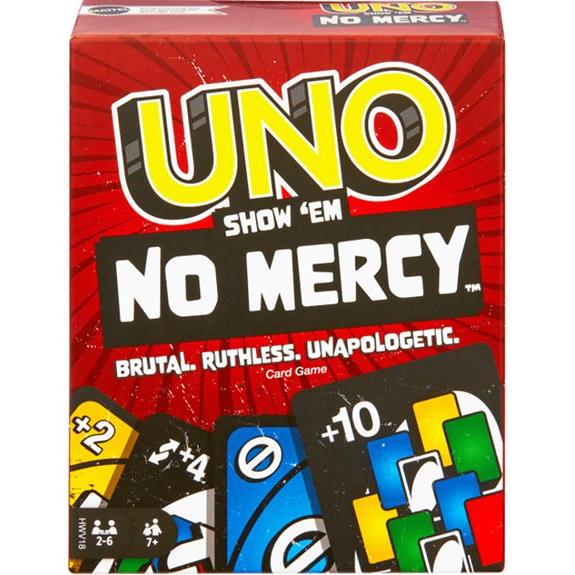 Mattel Επιτραπέζιο Παιχνίδι Uno No Mercy - HWV18