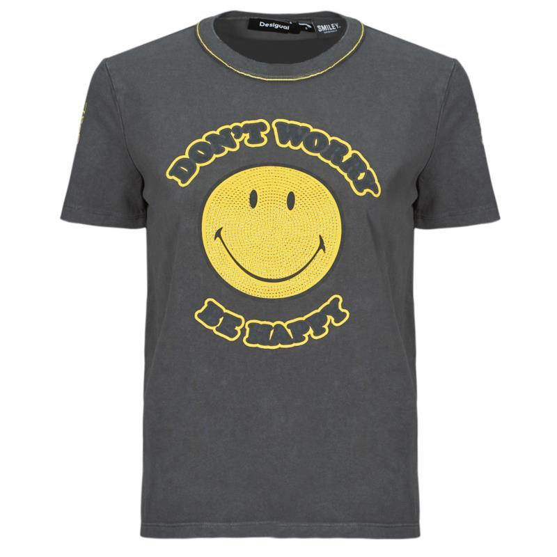 T-shirt με κοντά μανίκια Desigual TS_MORE SMILEY