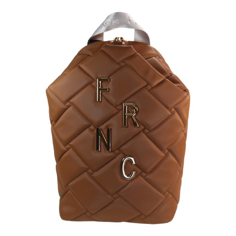 FRNC FRANCESCO Τσάντα Γυναικεία Πλάτης-Backpack 4804 TB Tαμπά