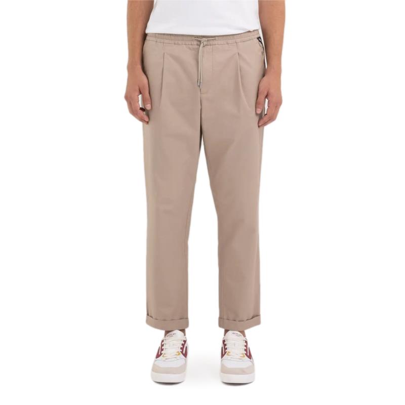 COTTON TWILL JOGGERS MEN REPLAY