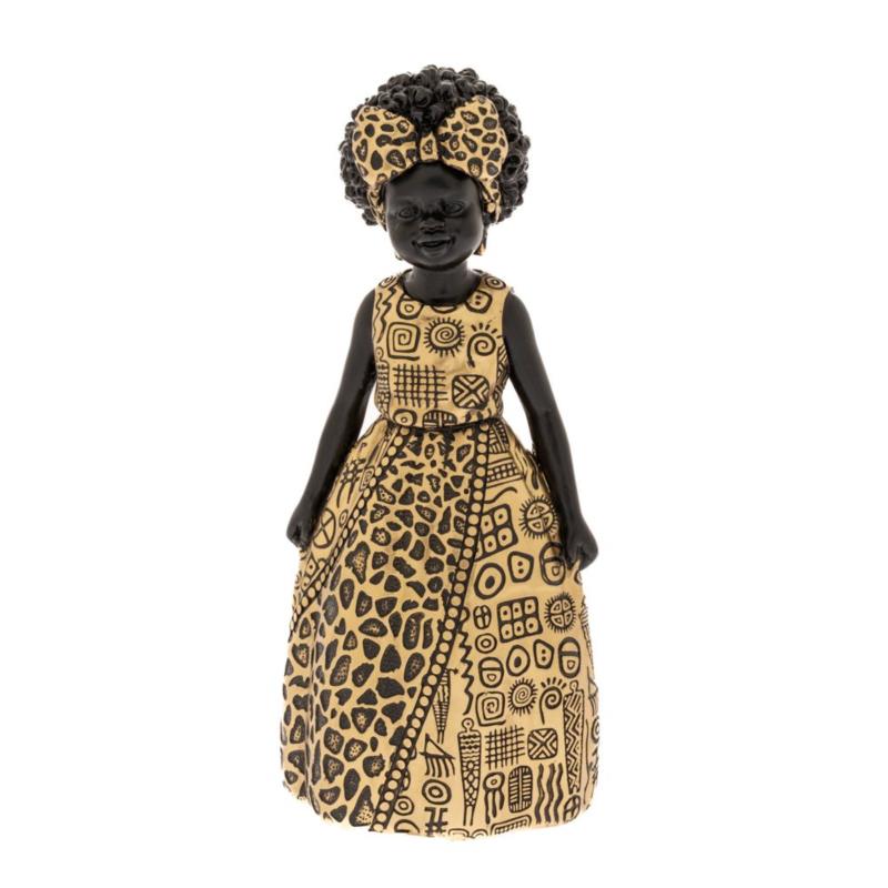 Διακοσμητική Επιτραπέζια Γυναικεία Φιγούρα Polyresin Μαύρη-Χρυσή iliadis 9,5x8x21,5εκ. 85752 (Υλικό: Polyresin, Χρώμα: Μαύρο) - Iliadis - il_85752