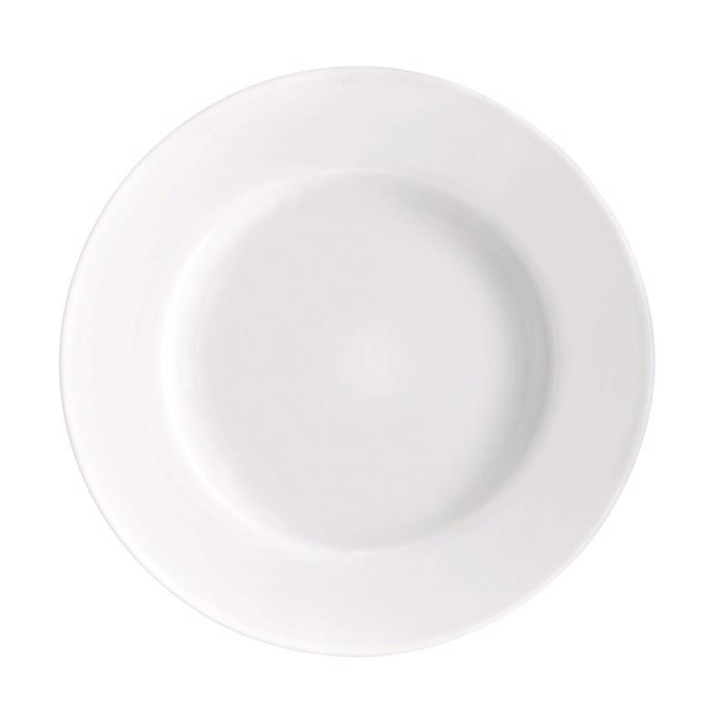 Bormioli Rocco Πιάτο Βαθύ Οπαλίνης Λευκό Φ24cm BR01416600