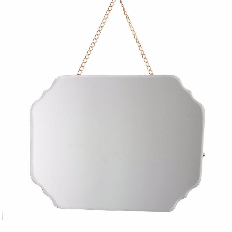 Supergreens Καθρέφτης Τοίχου Μεταλλικός ''Frame'' Χρυσός 35x25cm 3110-1