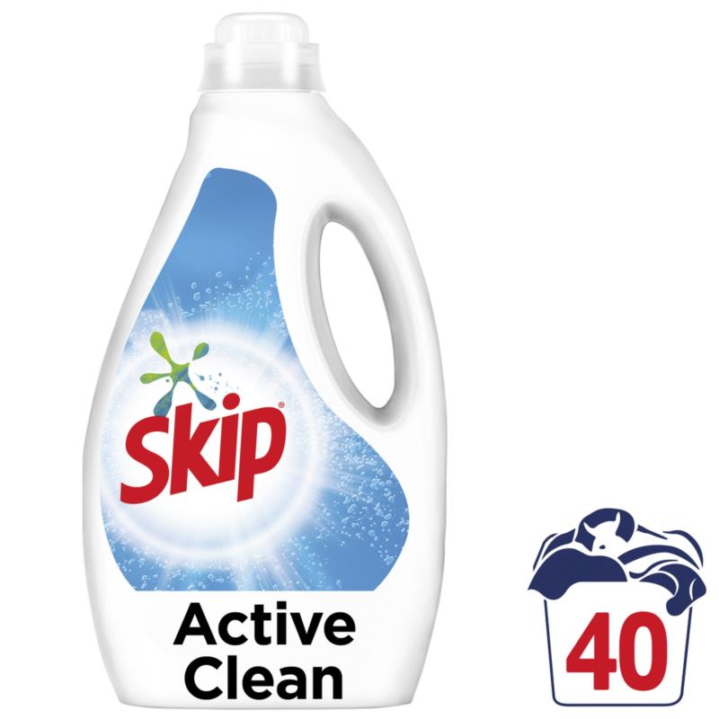 Υγρό απορρυπαντικό πλυντηρίου ρούχων Skip (40μεζ)