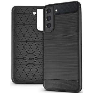 FORCELL CARBON CASE FOR SAMSUNG GALAXY S21 FE BLACK